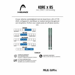 Head Kore x 85 LYT + PRW 11 2025 - Nieuw 2