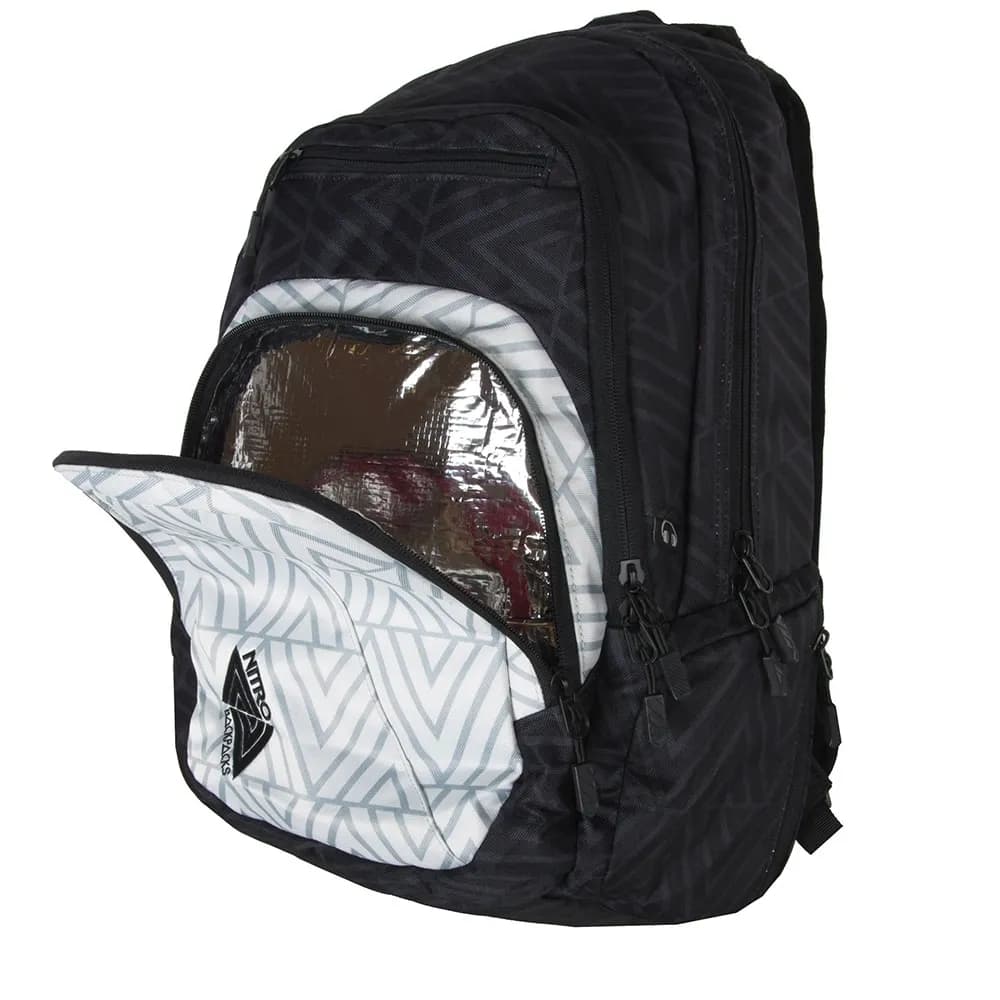 Nitro Rucksack Stash Diamond Grijs - alternatieve afbeelding