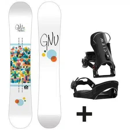 SET | Gnu B-Nice 2024 + Clew Independence 1.0 2026 Schwarz