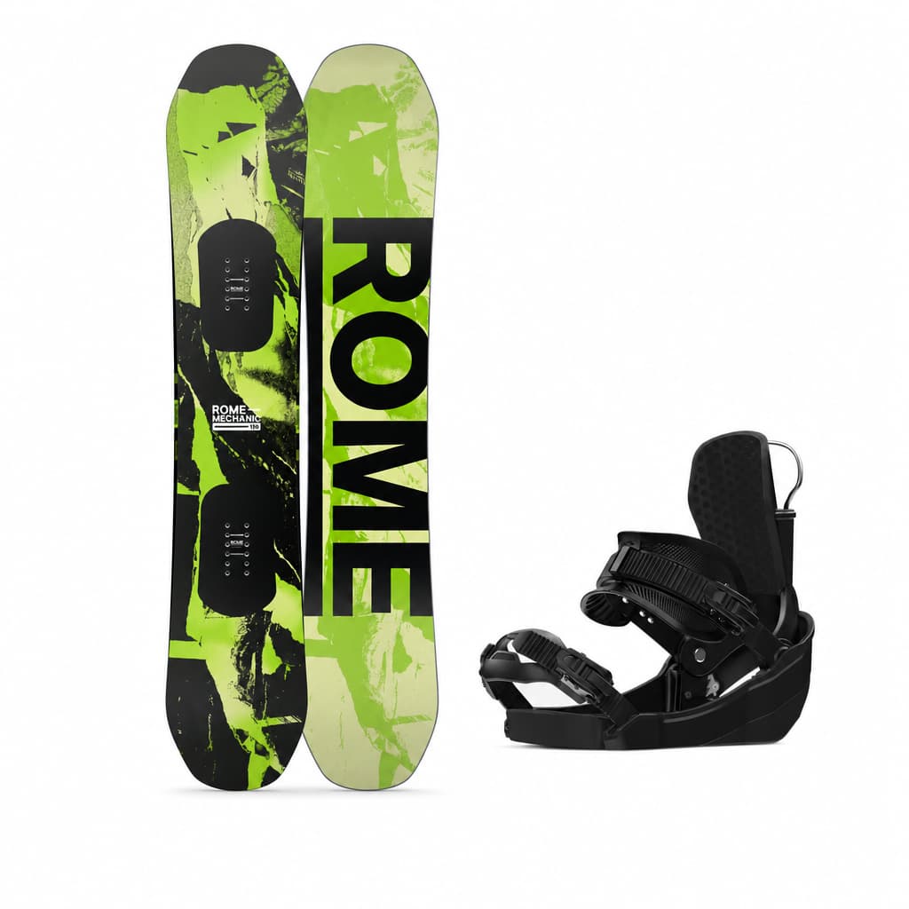 SET | Rome Mechanic Men's 2027 + Clew Independence 1.0 2026 Zwart